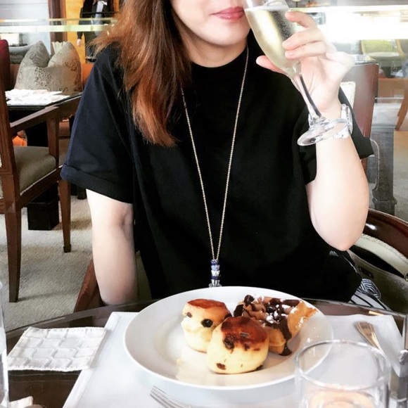 KATE SPADE • Tea Time Long Pendant Necklace - Picture 9 of 9